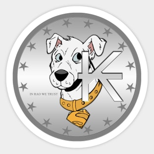 Invest in Krypto Sticker